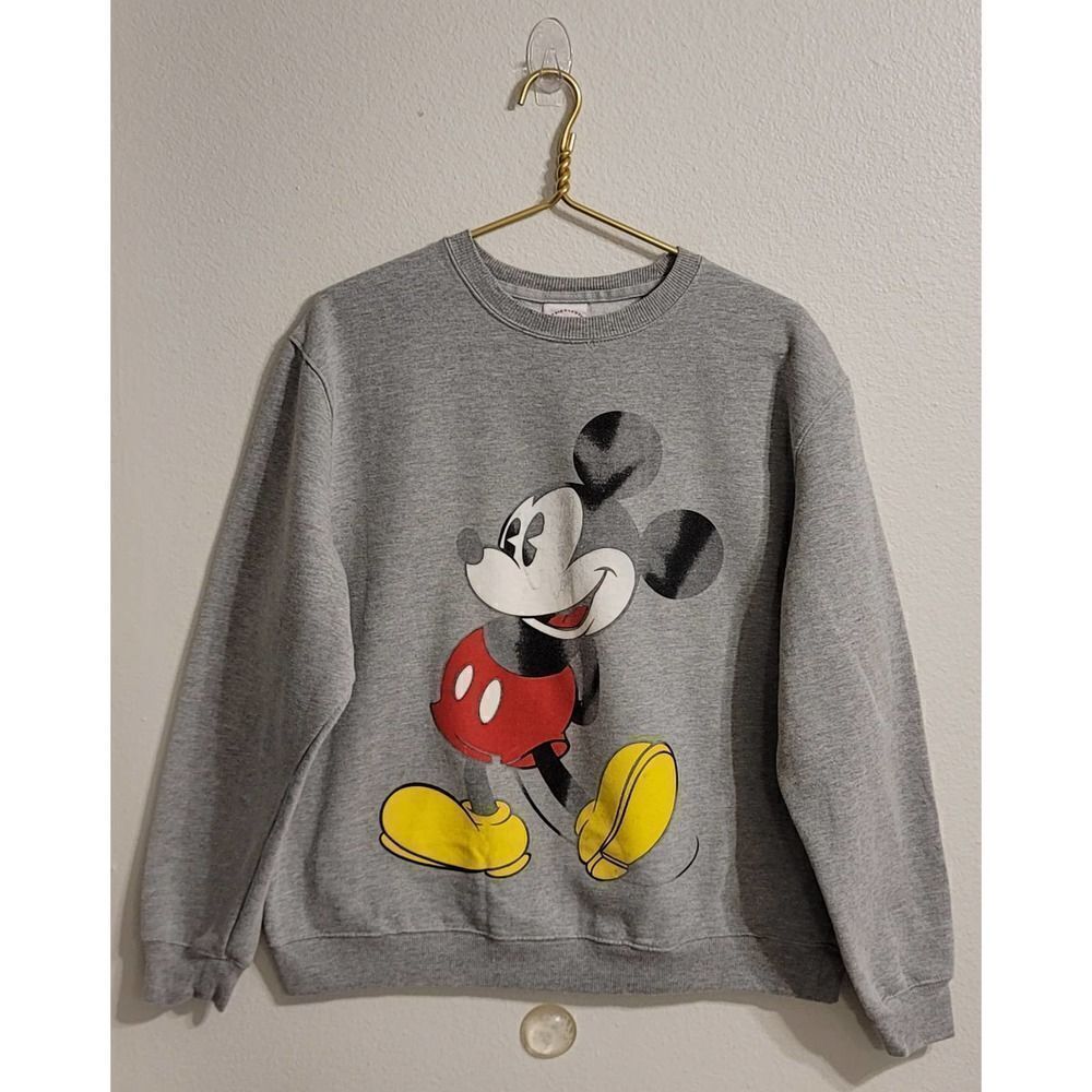 Disney Store Mickey Sweatshirt Sz L - Picture 1 of 4